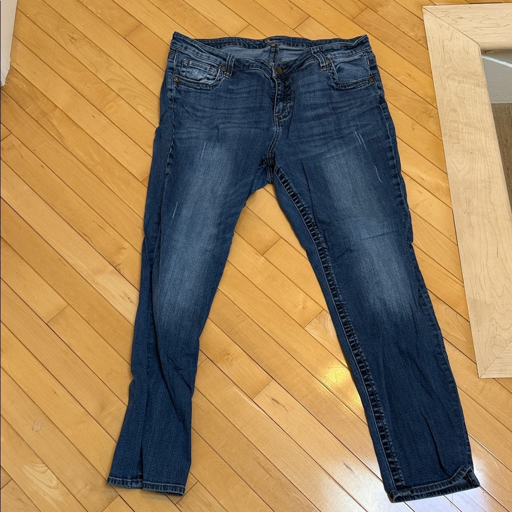 Kut from the Kloth Dark Blue Skinny Jeans